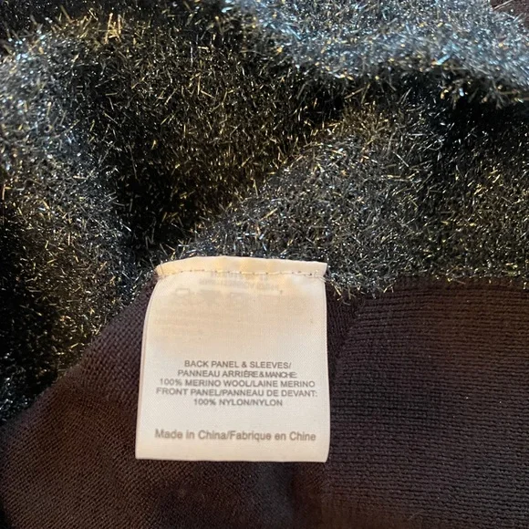 Tory Burch Sparkly Sweater with Dragonflies - Size XL - Picture 5 of 5